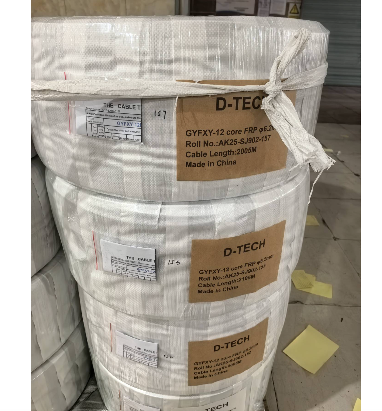 Optical Fiber Cable 12 core FRP